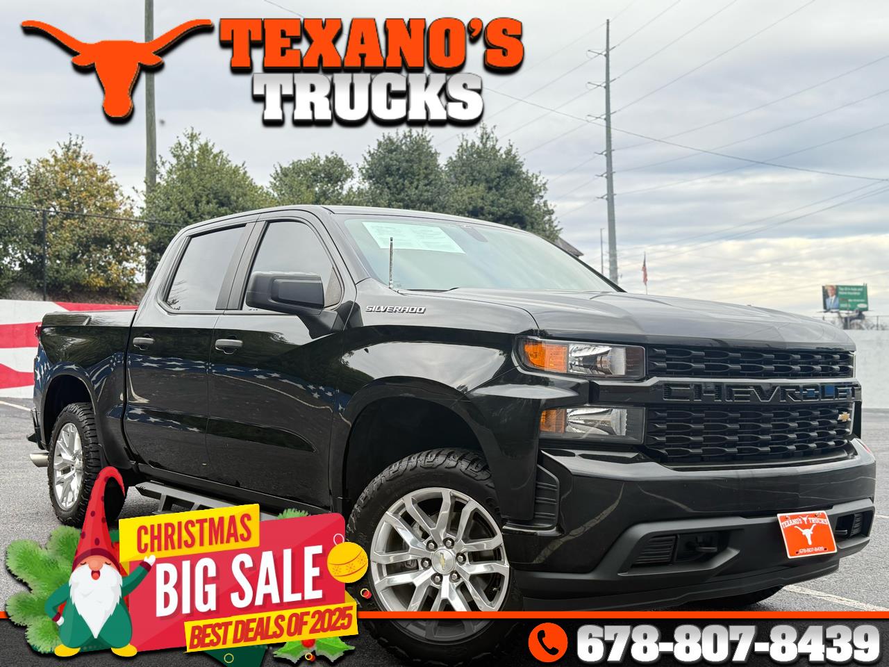 Chevrolet Silverado 1500 Custom Crew Cab Short Box 2WD 2020