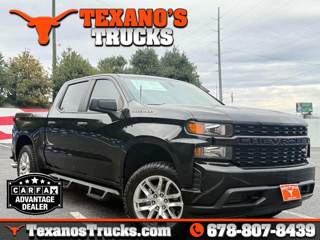 2020 Chevrolet Silverado 1500 Custom Crew Cab Short Box 2WD