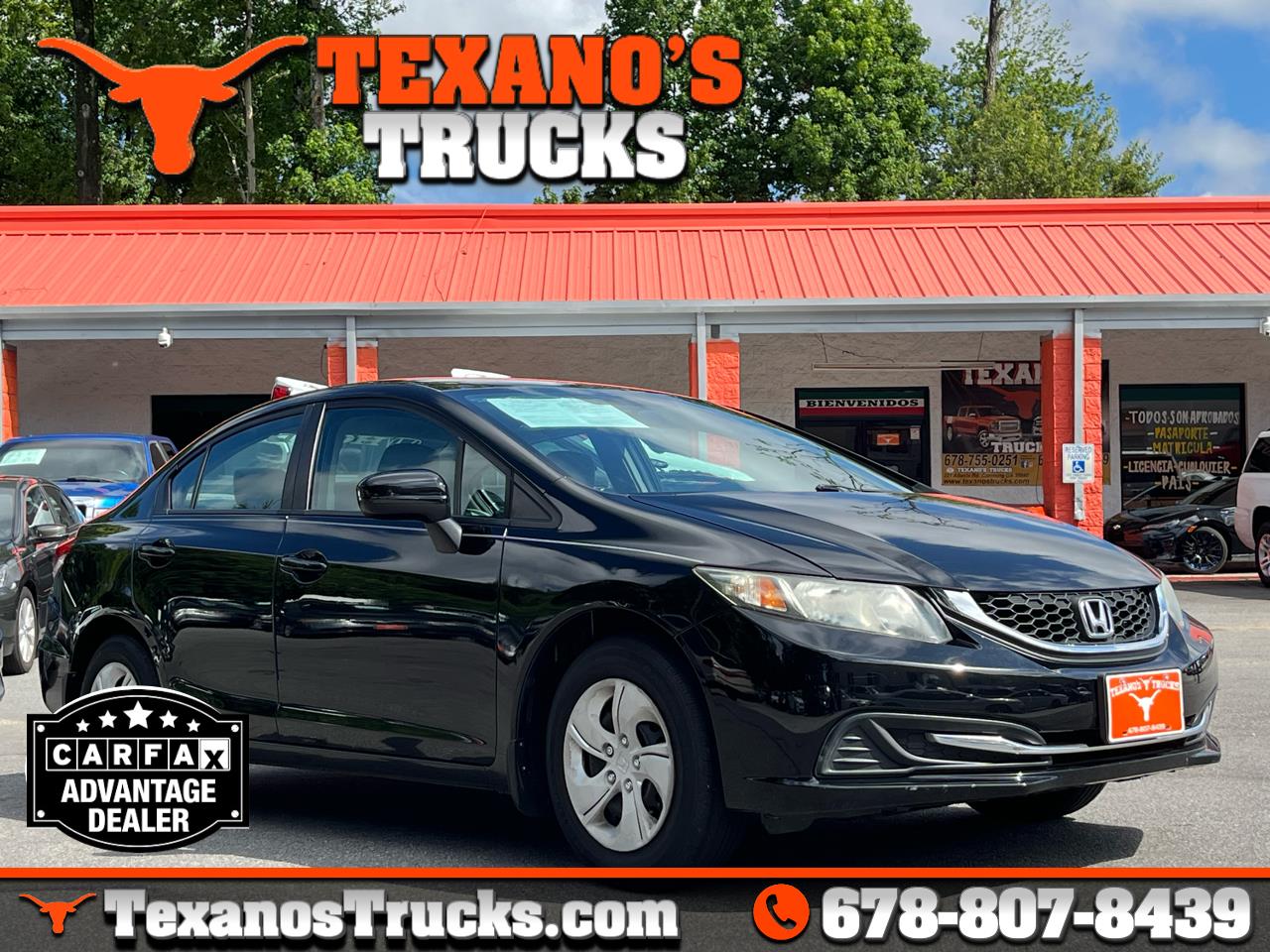 2014 Honda Civic LX Sedan 5-Speed MT