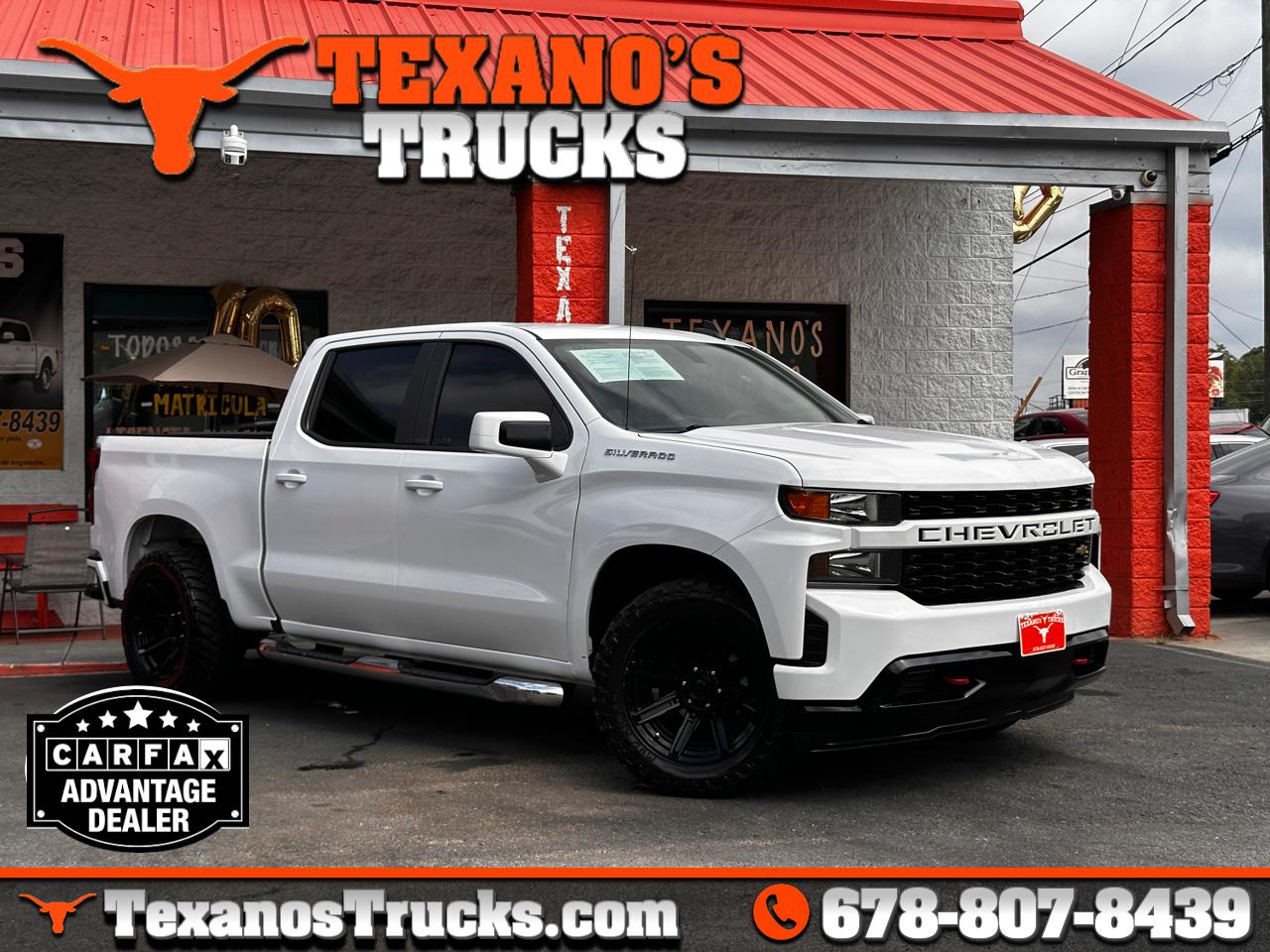 2020 Chevrolet Silverado 1500 Custom Crew Cab Short Box 2WD