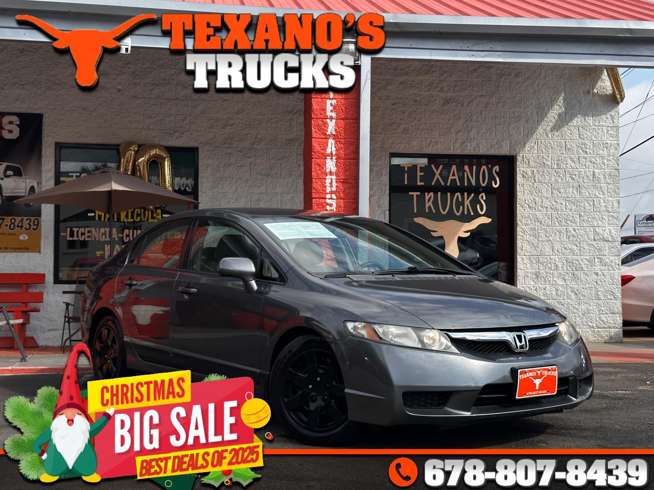2009 Honda Civic LX Sedan 5-Speed AT
