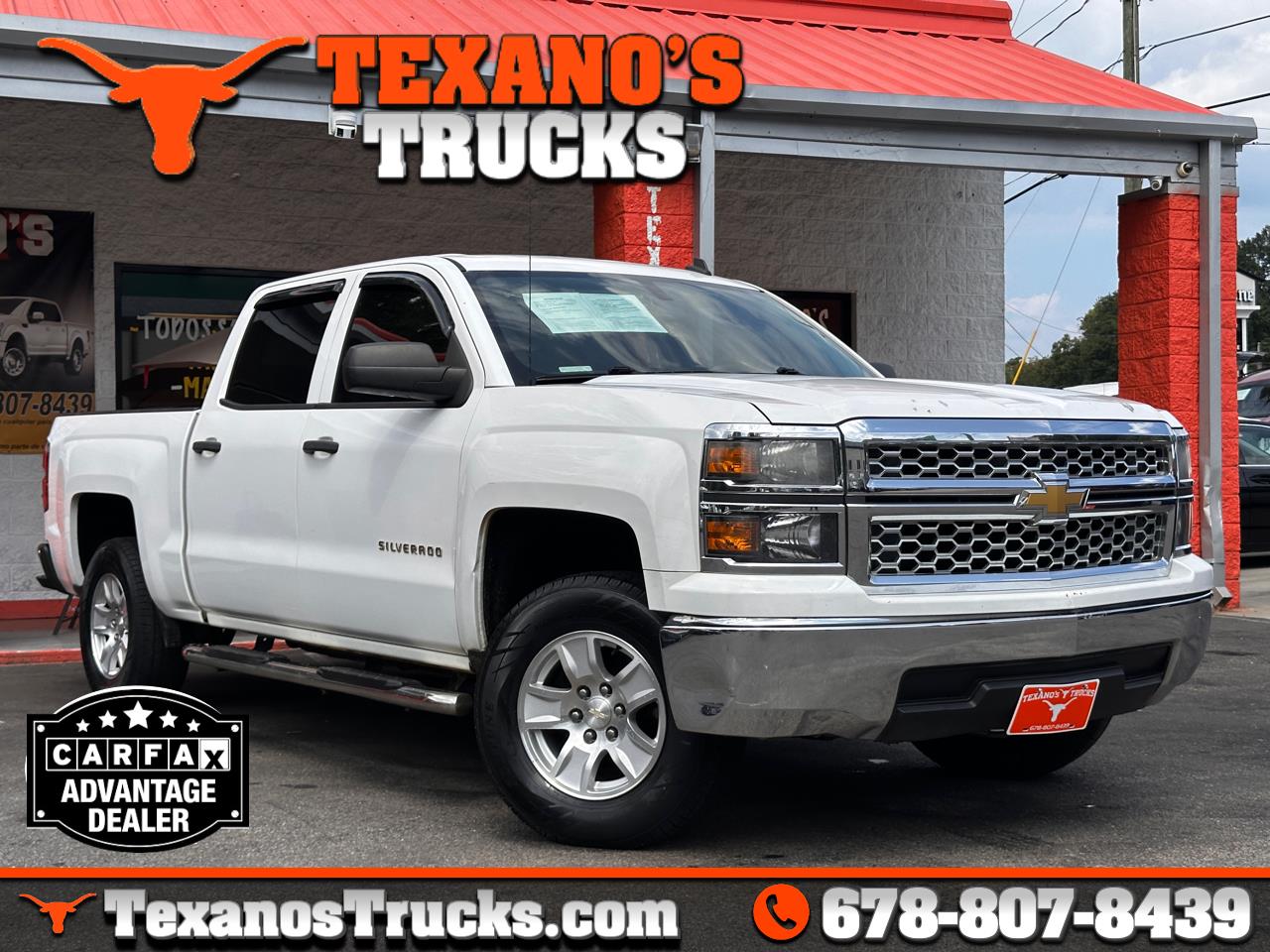 2014 Chevrolet Silverado 1500 2WD Crew Cab 143.5" LT w/1LT