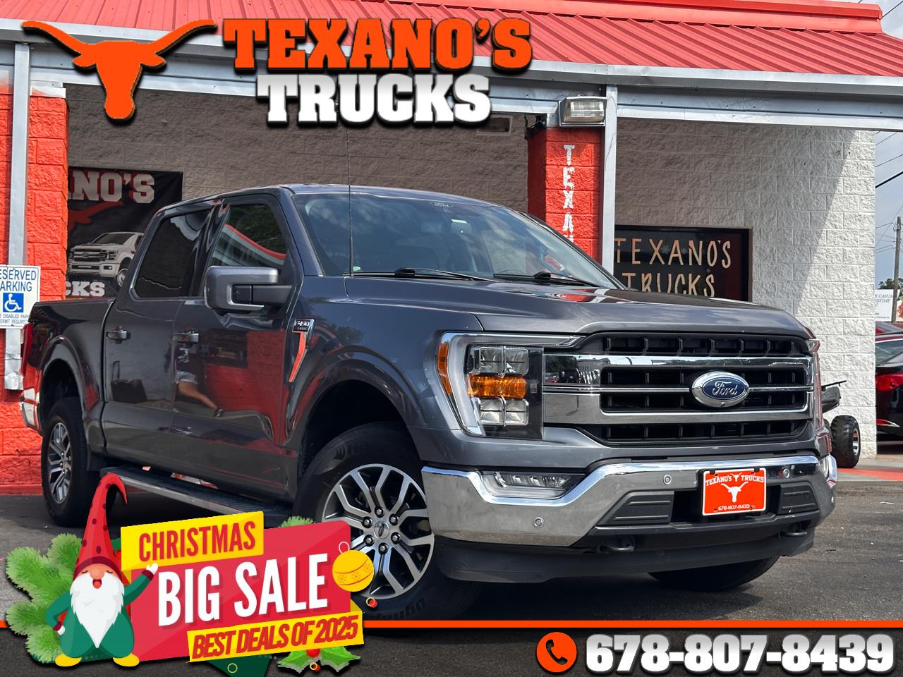 2021 Ford F-150 LARIAT 4WD SuperCrew 5.5' Box