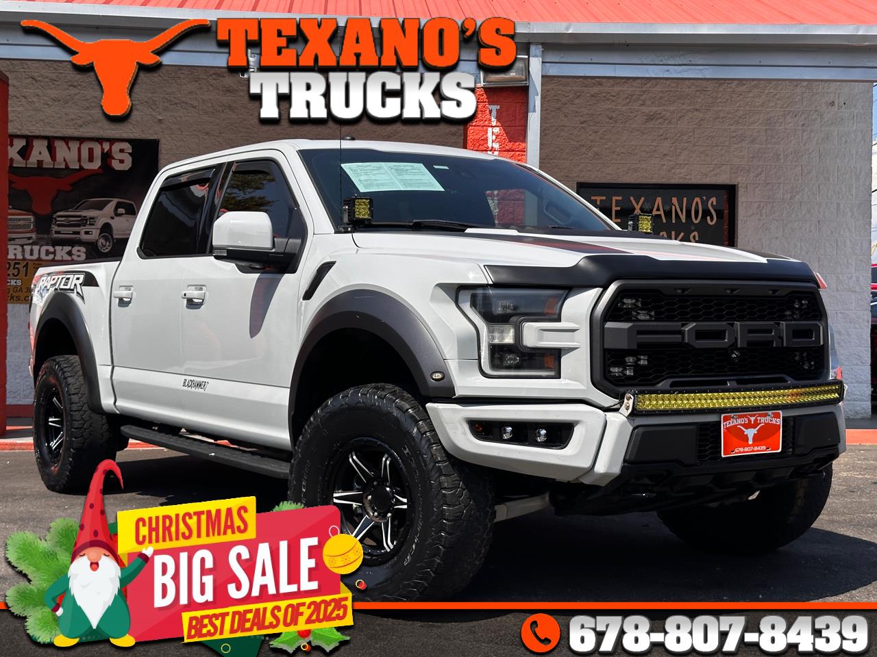 2017 Ford F-150 Raptor 4WD SuperCrew 5.5' Box