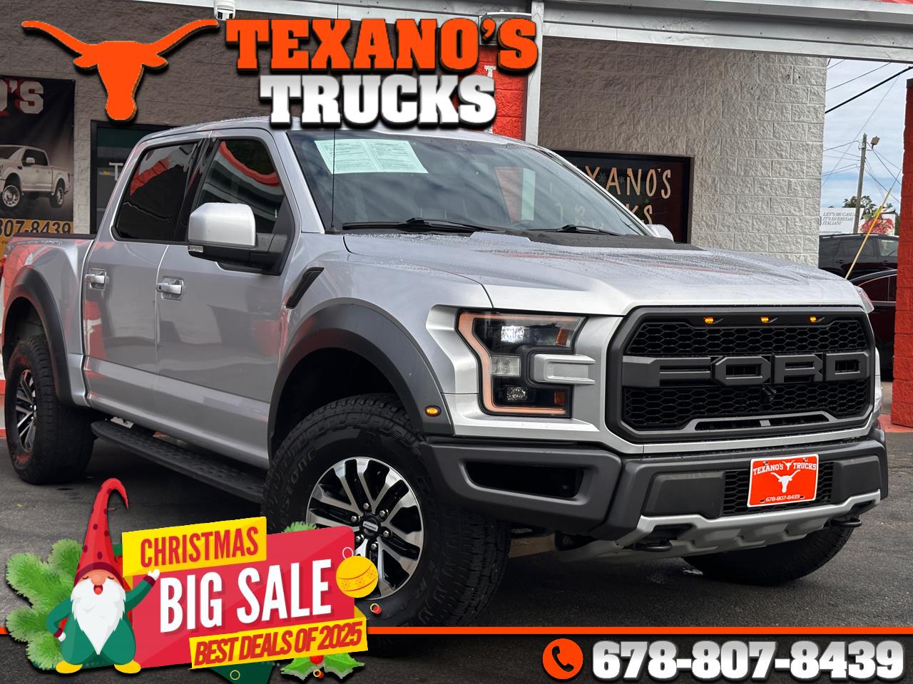 2019 Ford F-150 Raptor 4WD SuperCrew 5.5' Box
