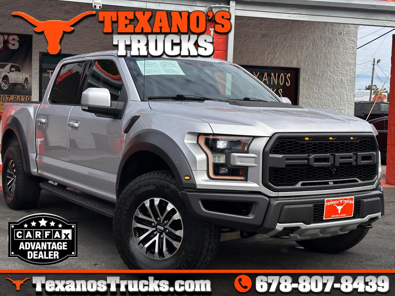2019 Ford F-150 Raptor 4WD SuperCrew 5.5' Box
