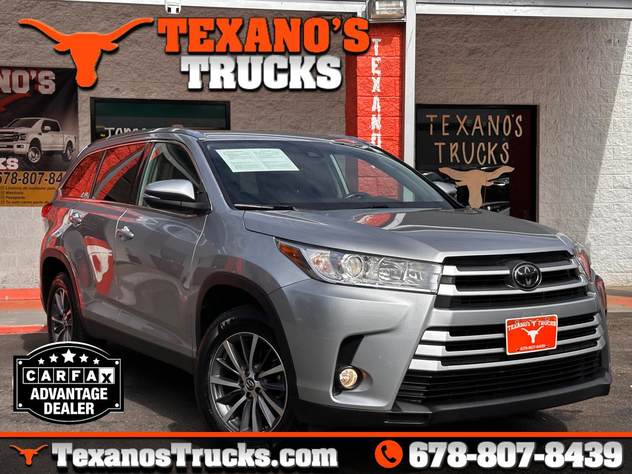 2019 Toyota Highlander XLE V6 FWD (Natl)