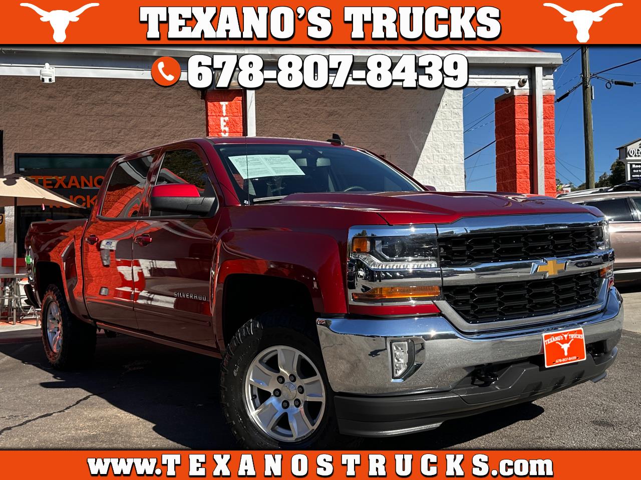 Chevrolet Silverado 1500 4WD Crew Cab 143.5" LT w/1LT 2018