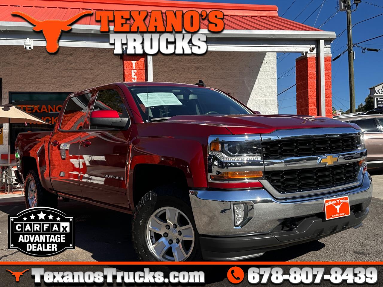 2018 Chevrolet Silverado 1500 4WD Crew Cab 143.5" LT w/1LT