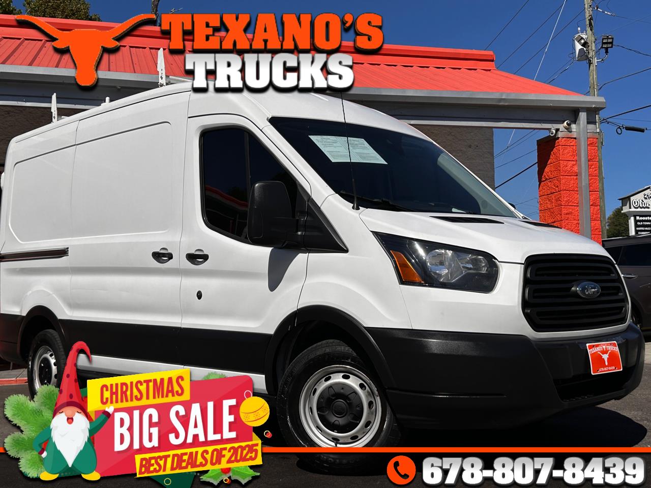 2019 Ford Transit Van T-150 130" Med Rf 8600 GVWR Sliding RH Dr