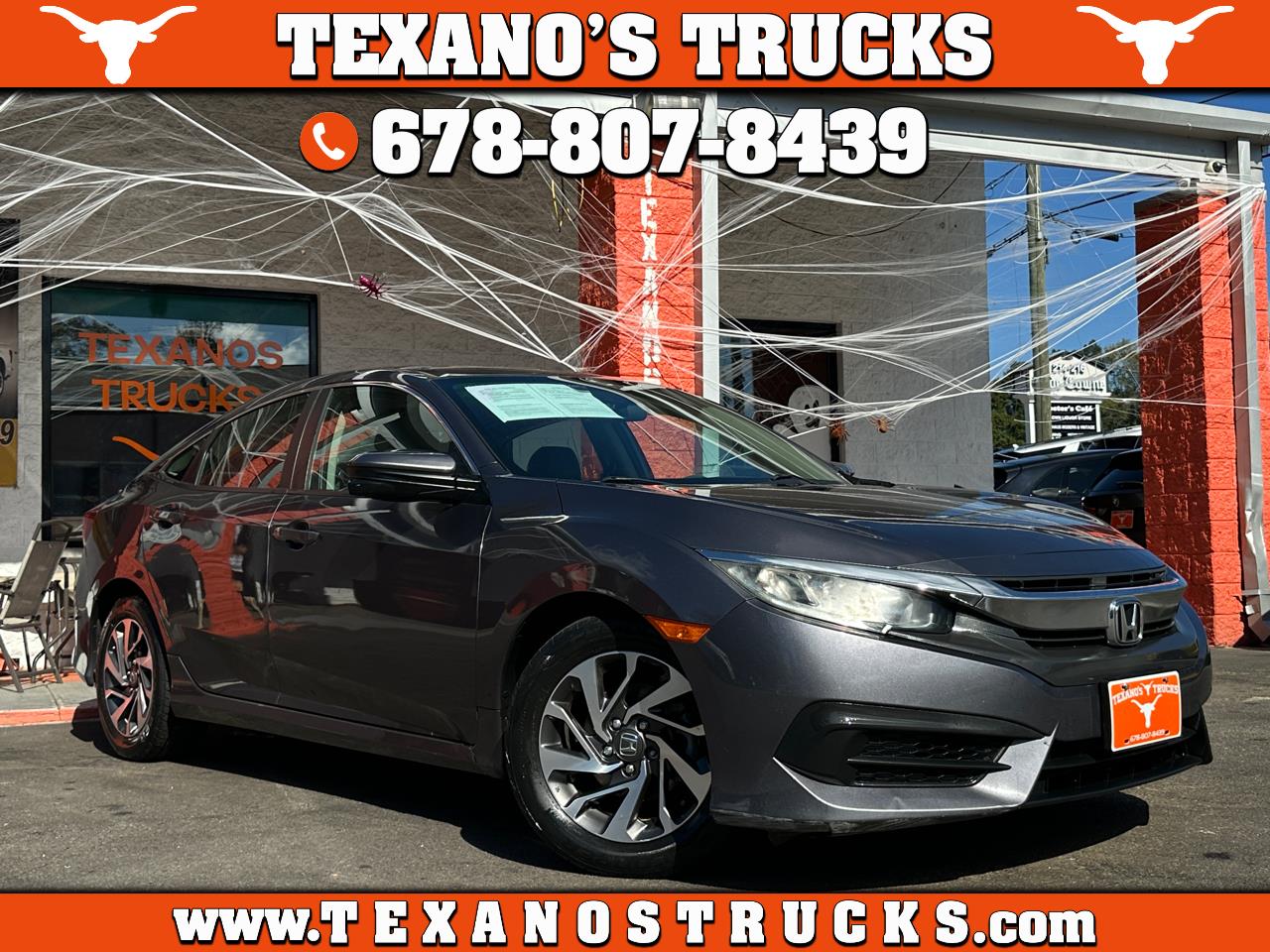 2016 Honda Civic Sedan 4dr CVT EX