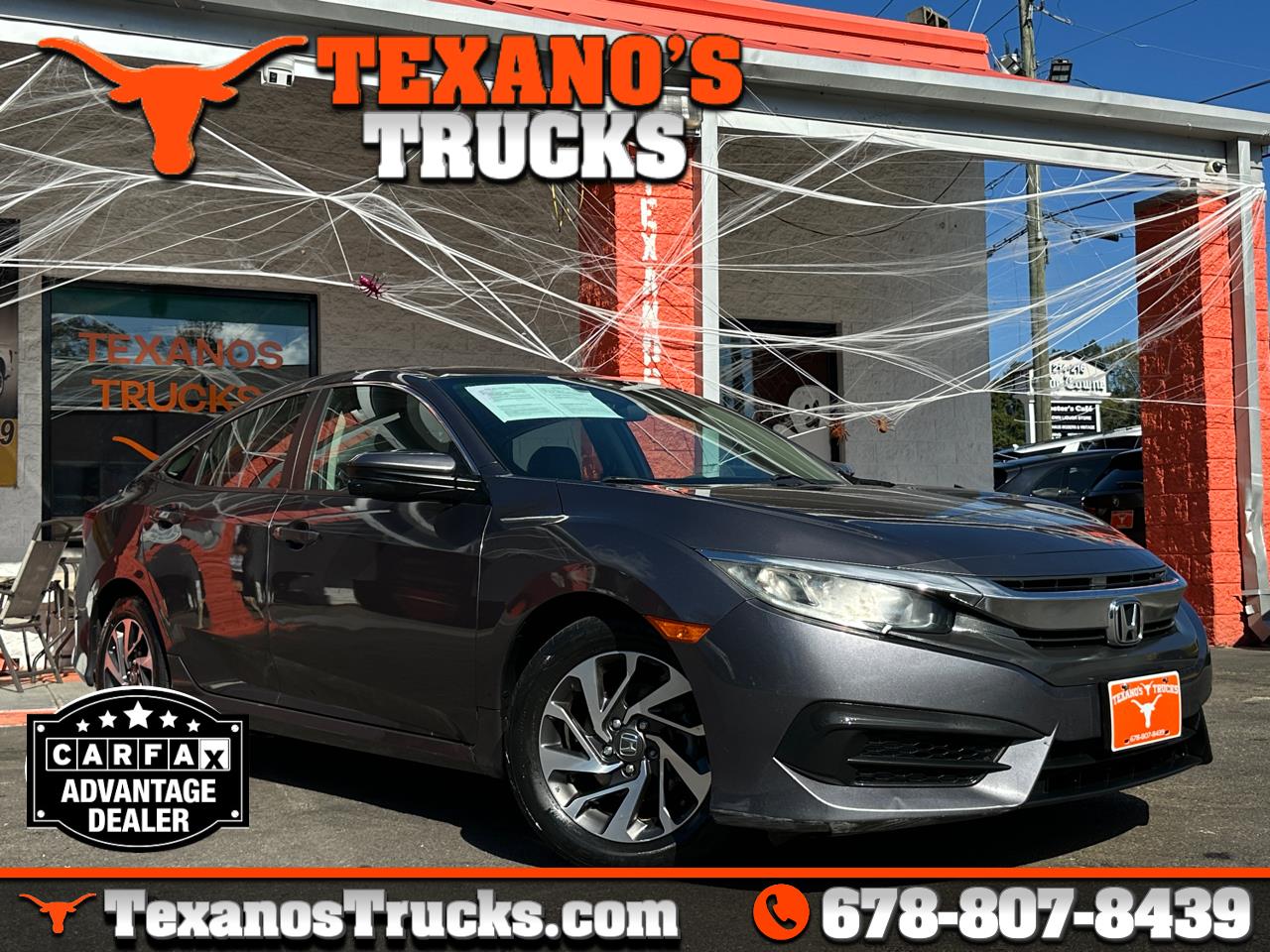 2016 Honda Civic Sedan 4dr CVT EX