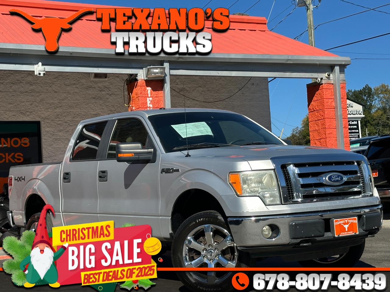 2010 Ford F-150 4WD SuperCrew 145" XLT