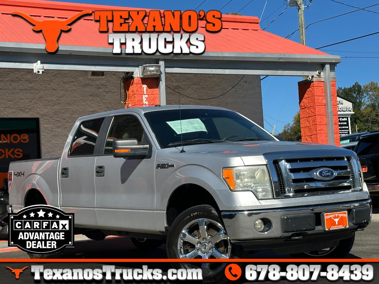 2010 Ford F-150 4WD SuperCrew 145" XLT