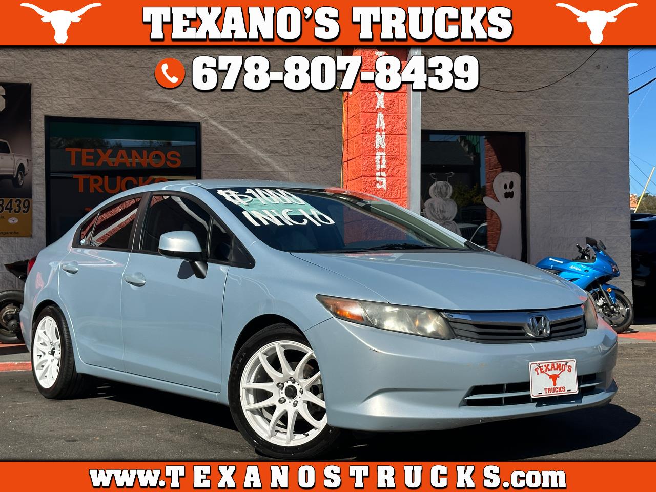 2012 Honda Civic Sdn 4dr AT LX