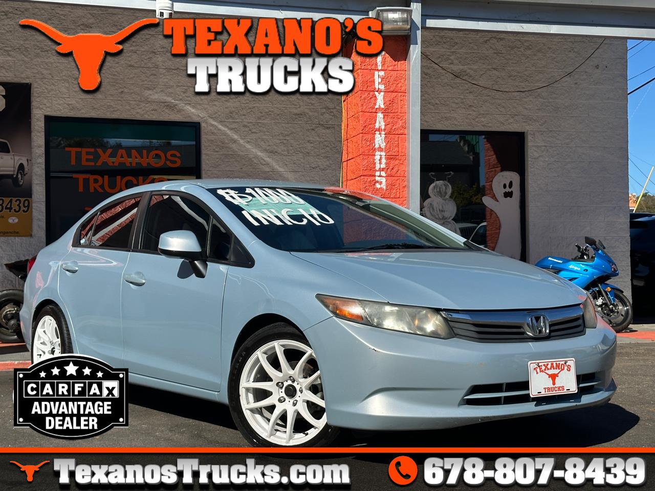 2012 Honda Civic Sdn 4dr AT LX