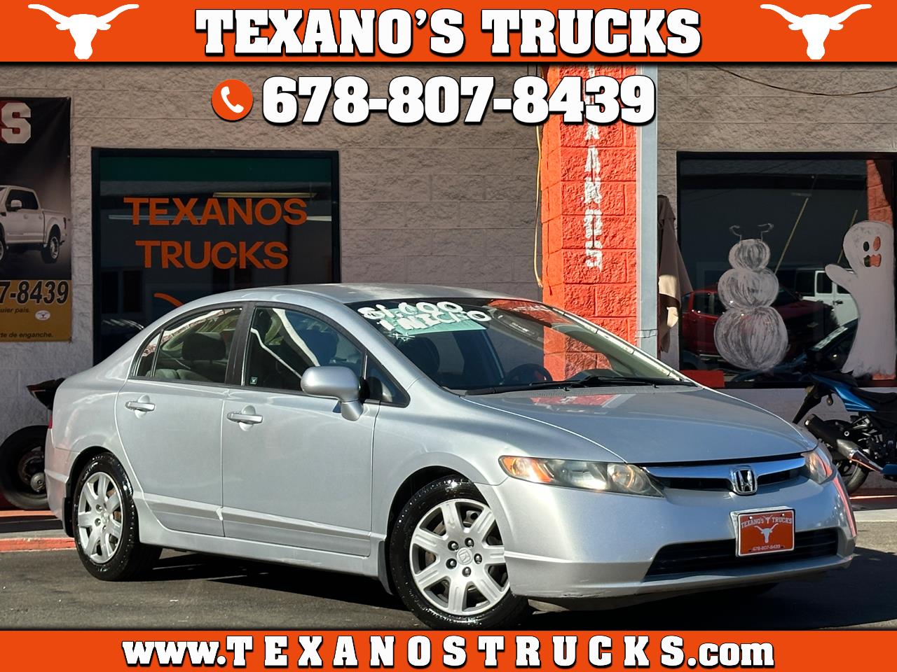 2008 Honda Civic Sdn 4dr Man LX