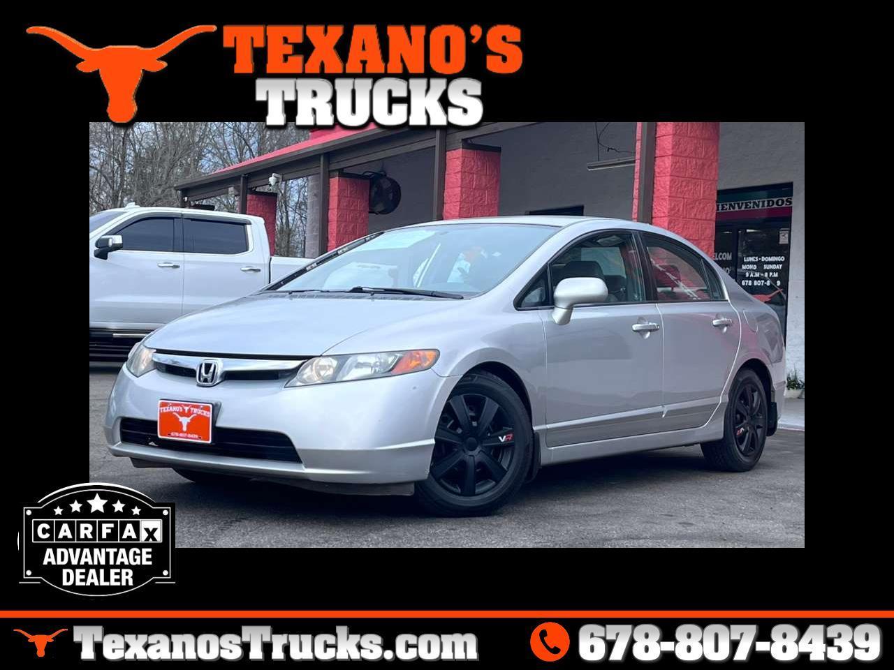 2008 Honda Civic Sdn 4dr Man LX