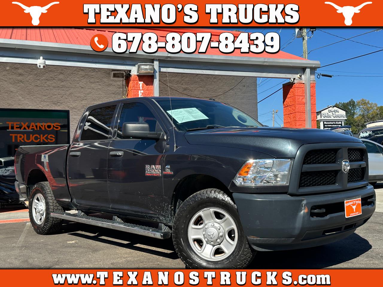 2017 RAM 2500 Tradesman 4x2 Crew Cab 6'4" Box