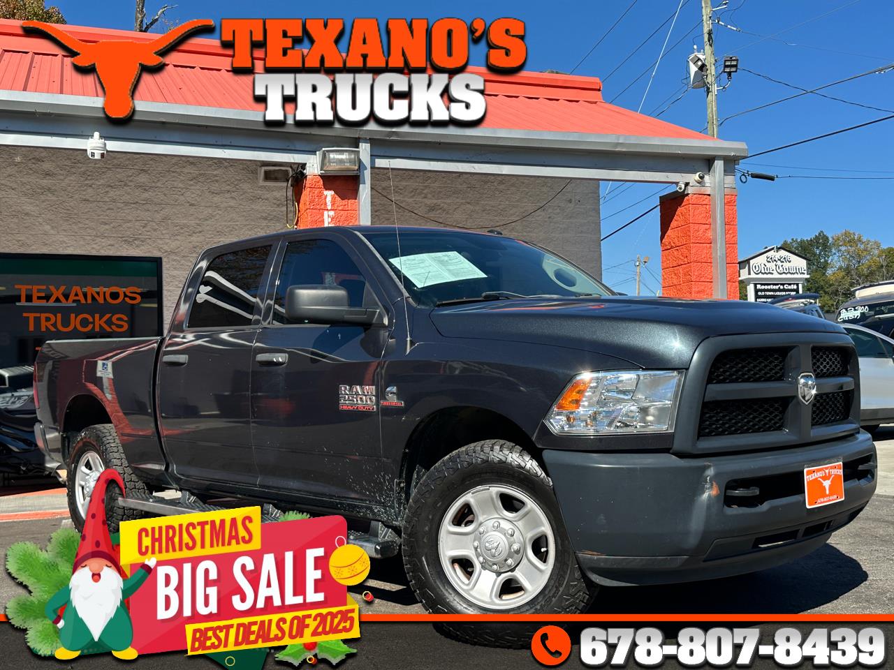 2017 RAM 2500 Tradesman 4x2 Crew Cab 6'4" Box