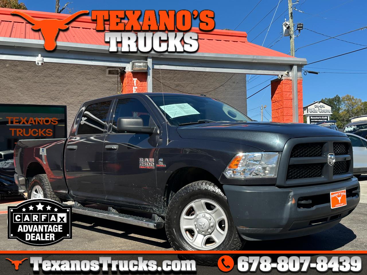 2017 RAM 2500 Tradesman 4x2 Crew Cab 6'4" Box