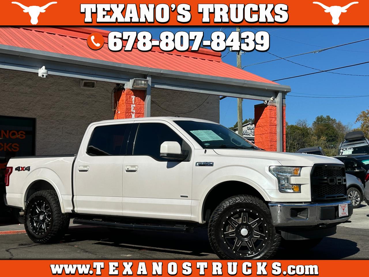 2016 Ford F-150 4WD SuperCrew 139" Lariat