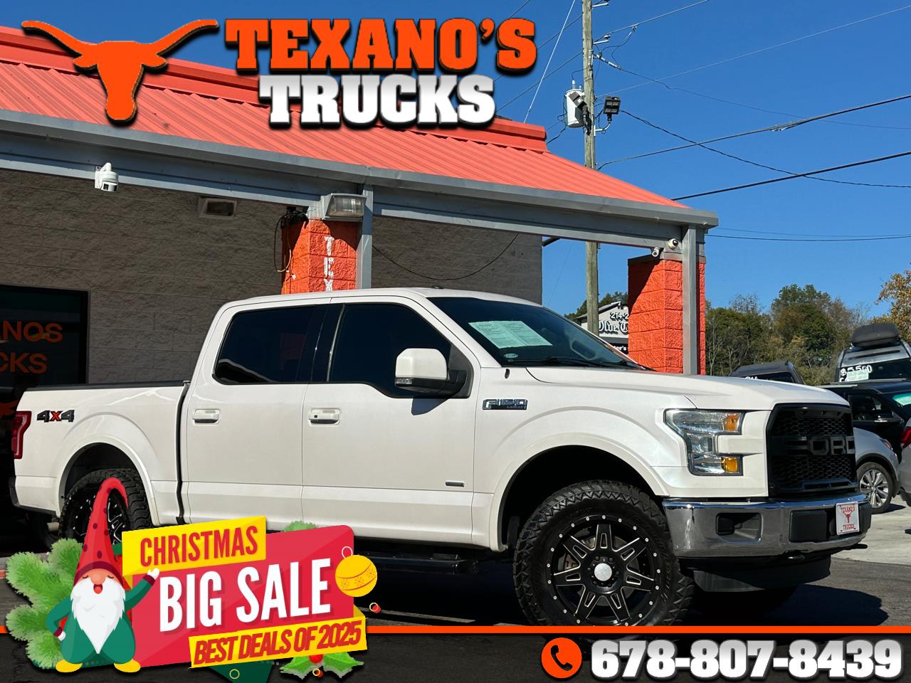 2016 Ford F-150 4WD SuperCrew 139" Lariat