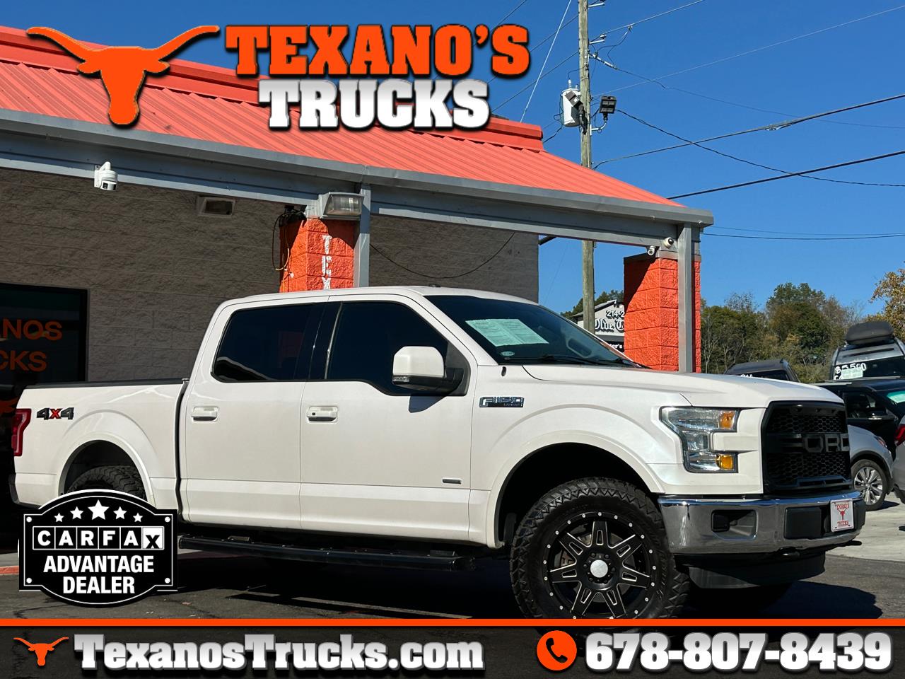 2016 Ford F-150 4WD SuperCrew 139" Lariat