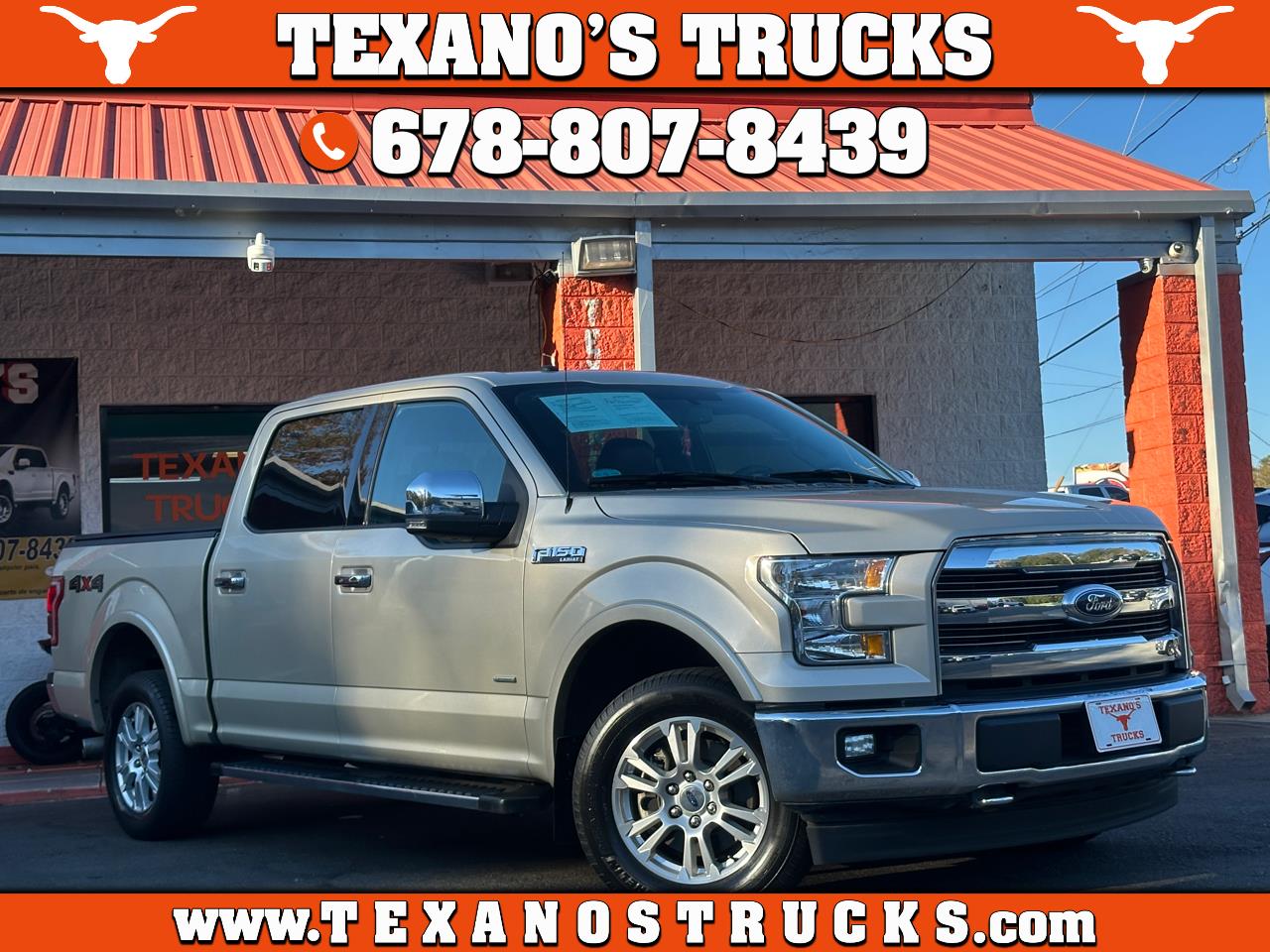 2017 Ford F-150 Lariat 4WD SuperCrew 5.5' Box