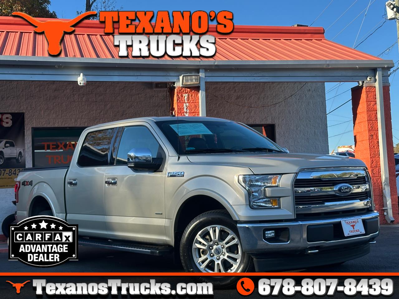 2017 Ford F-150 Lariat 4WD SuperCrew 5.5' Box