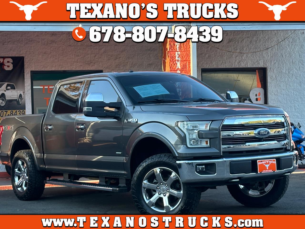2016 Ford F-150 4WD SuperCrew 139" Lariat