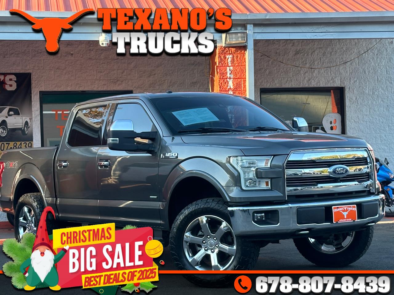 2016 Ford F-150 4WD SuperCrew 139" Lariat
