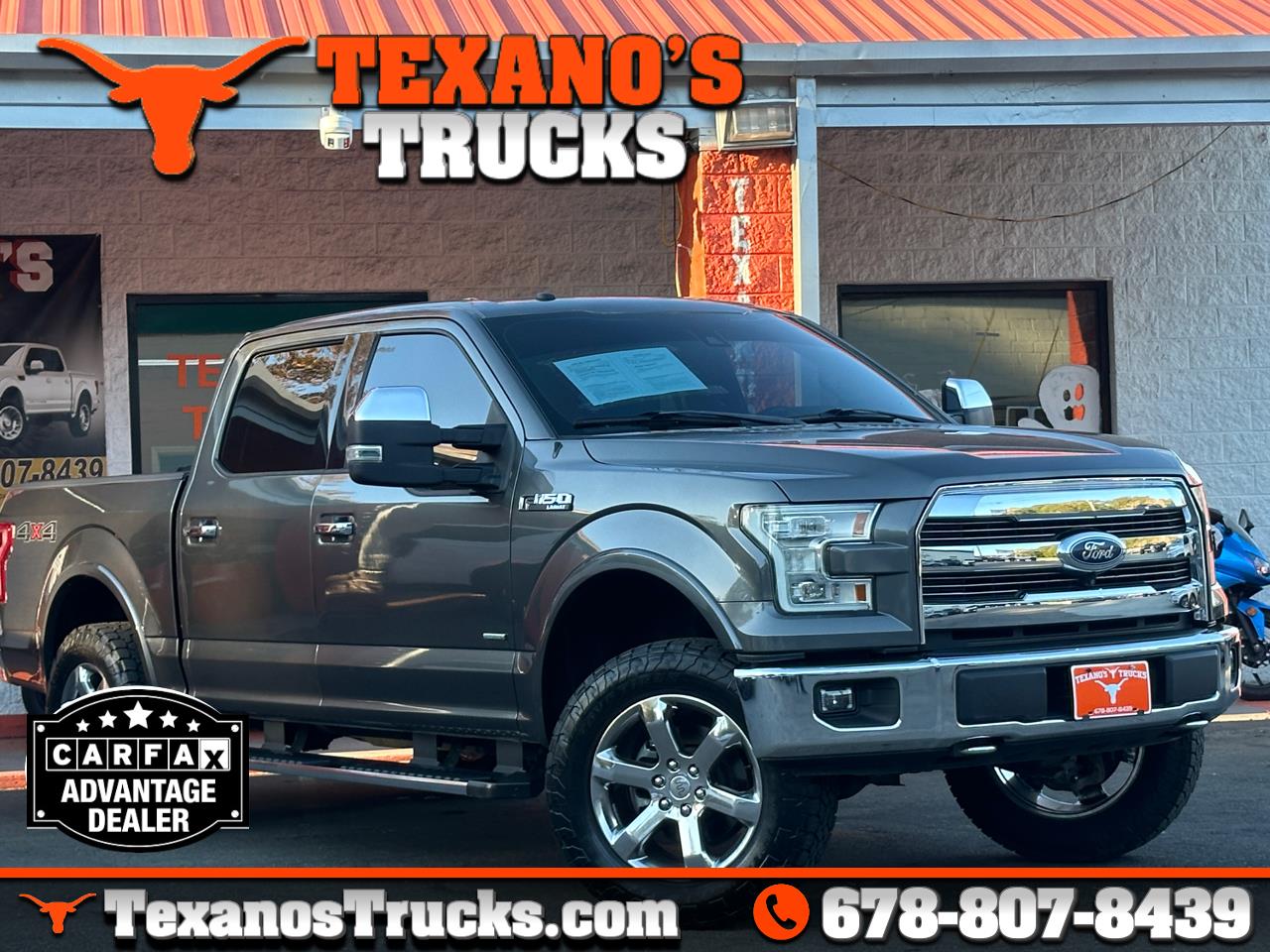 2016 Ford F-150 4WD SuperCrew 139" Lariat