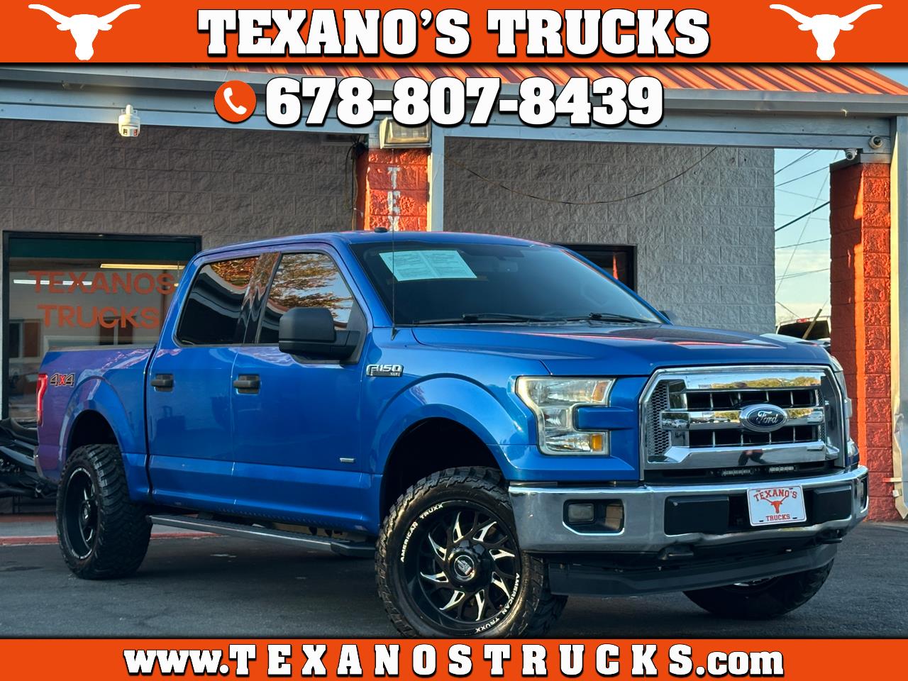 2016 Ford F-150 4WD SuperCrew 139" Lariat