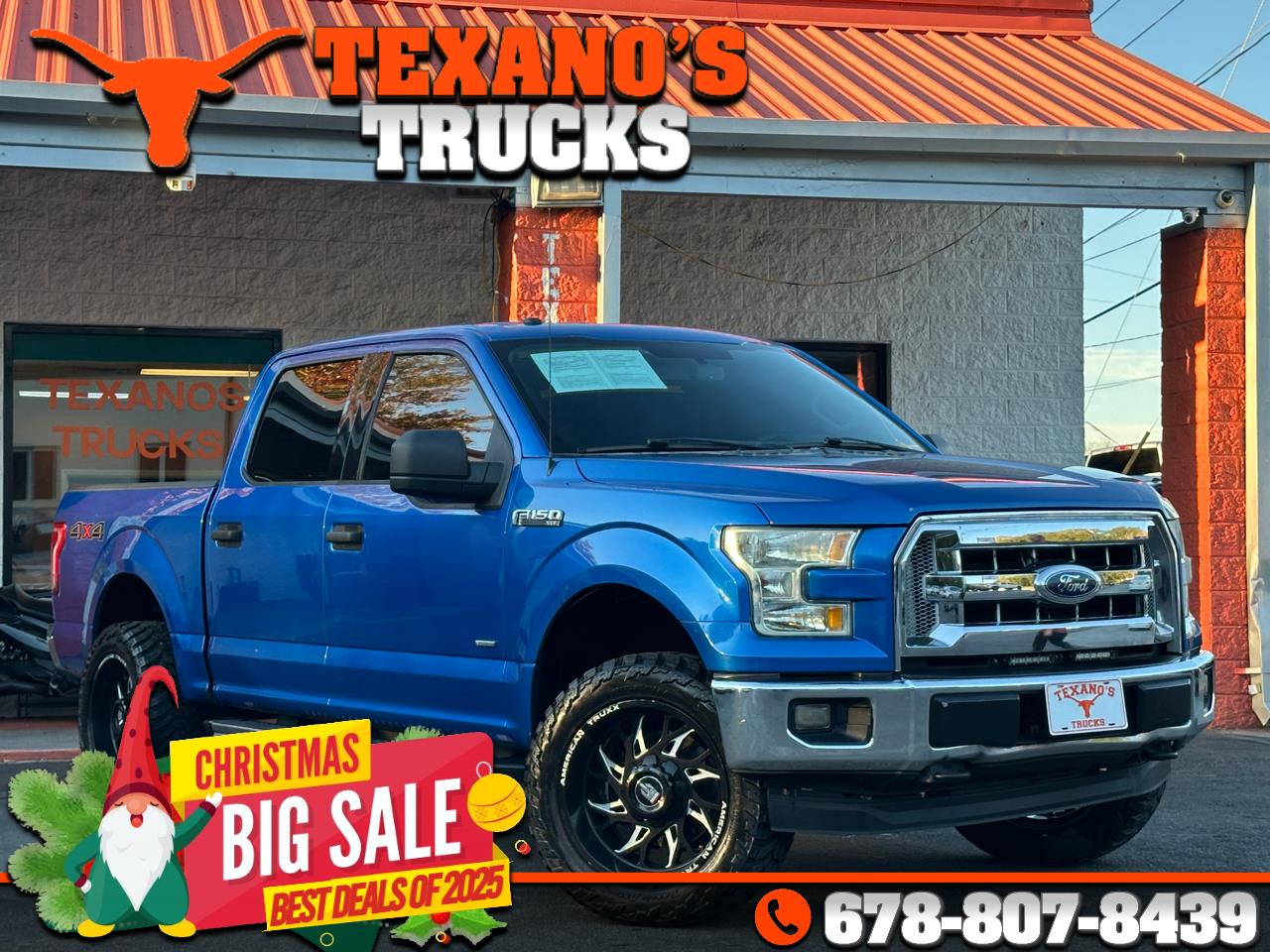 2016 Ford F-150 4WD SuperCrew 139" Lariat