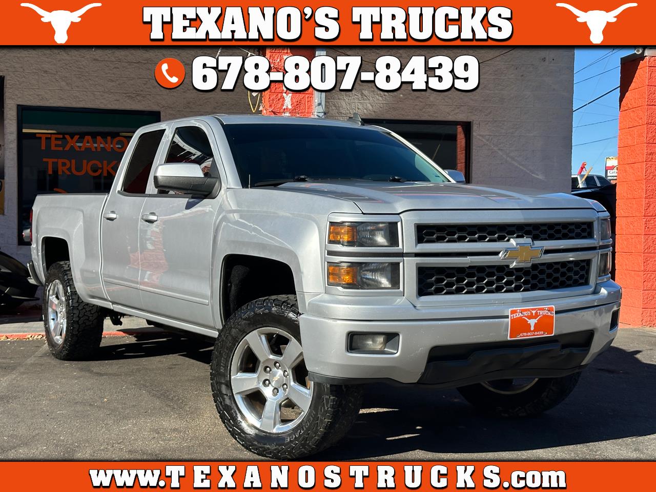2015 Chevrolet Silverado 1500 2WD Double Cab 143.5" LT w/1LT