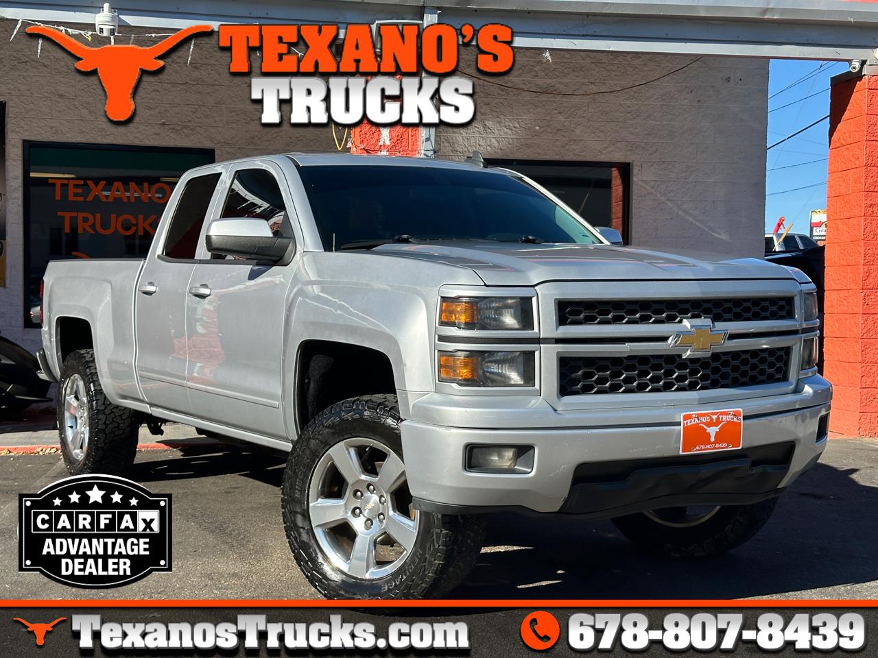 2015 Chevrolet Silverado 1500 2WD Double Cab 143.5" LT w/1LT