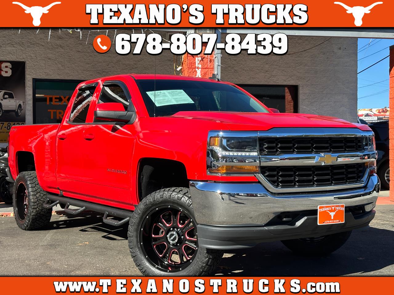 2018 Chevrolet Silverado 1500 4WD Double Cab 143.5" LT w/1LT