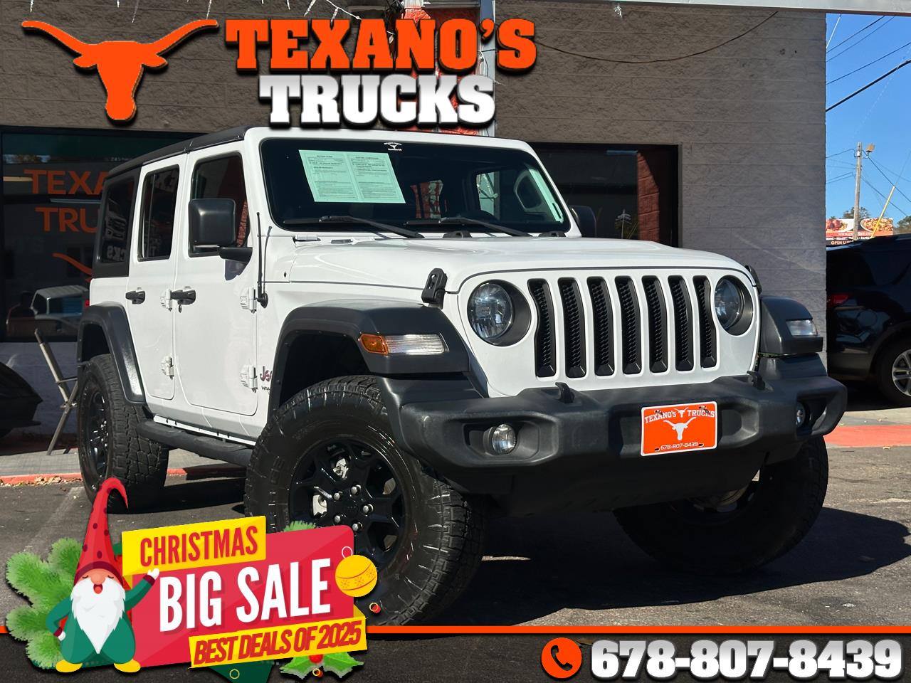 2018 Jeep Wrangler Unlimited Sport S 4x4