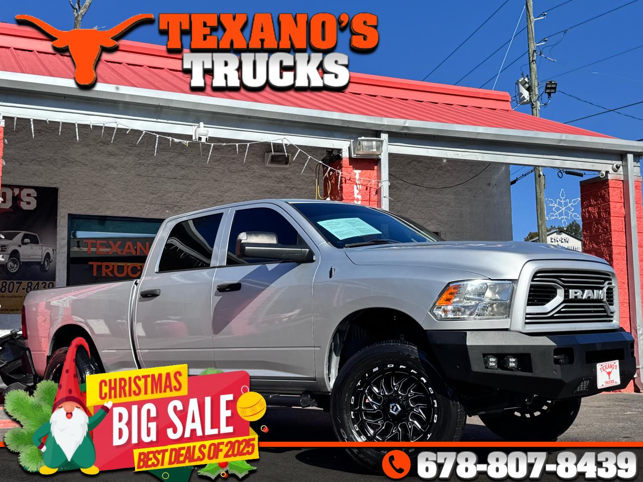 2018 RAM 2500 Tradesman 4x4 Crew Cab 6'4" Box