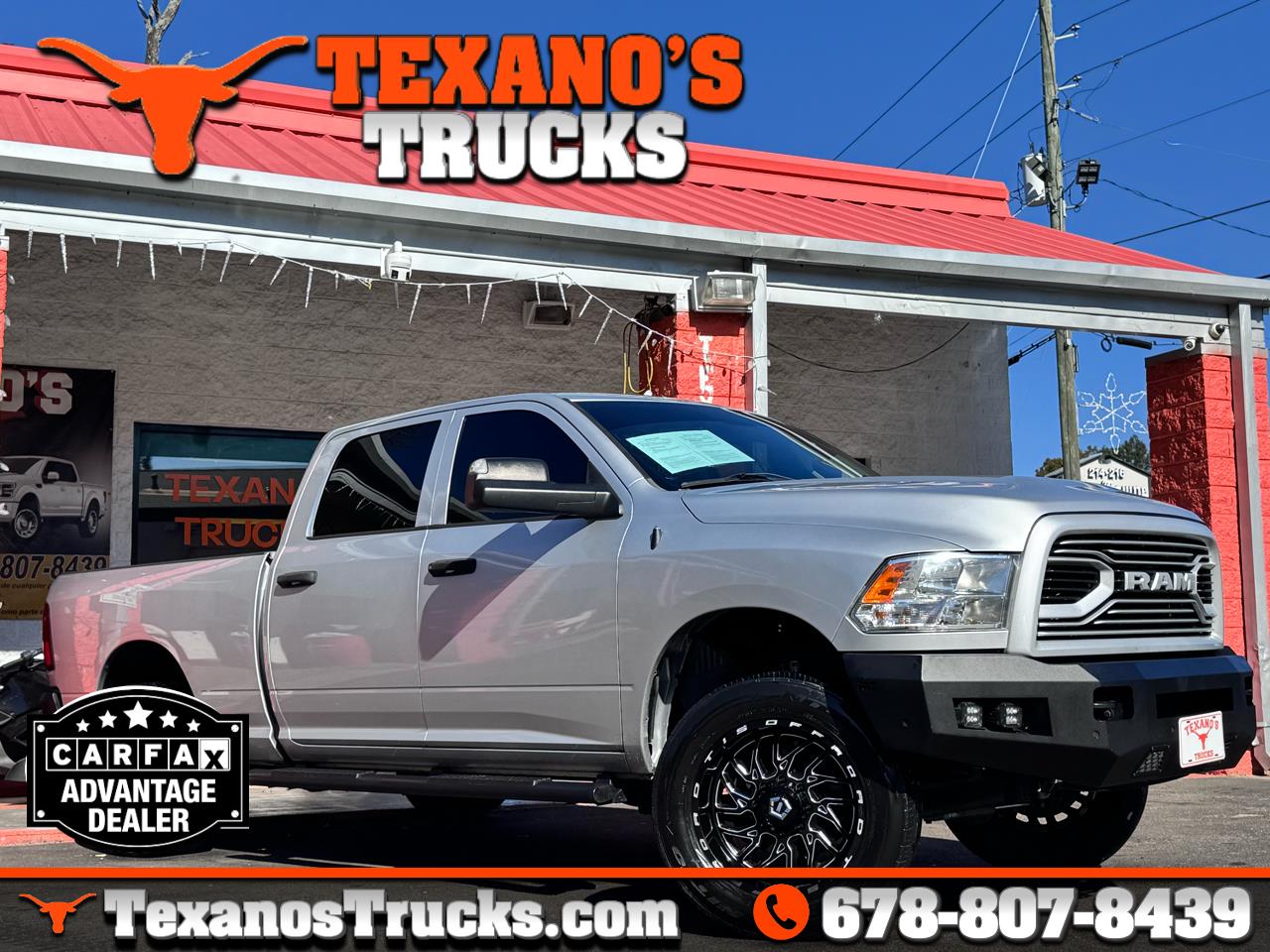 2018 RAM 2500 Tradesman 4x4 Crew Cab 6'4" Box