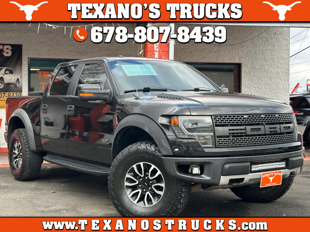 2014 Ford F-150 4WD SuperCrew 145" SVT Raptor