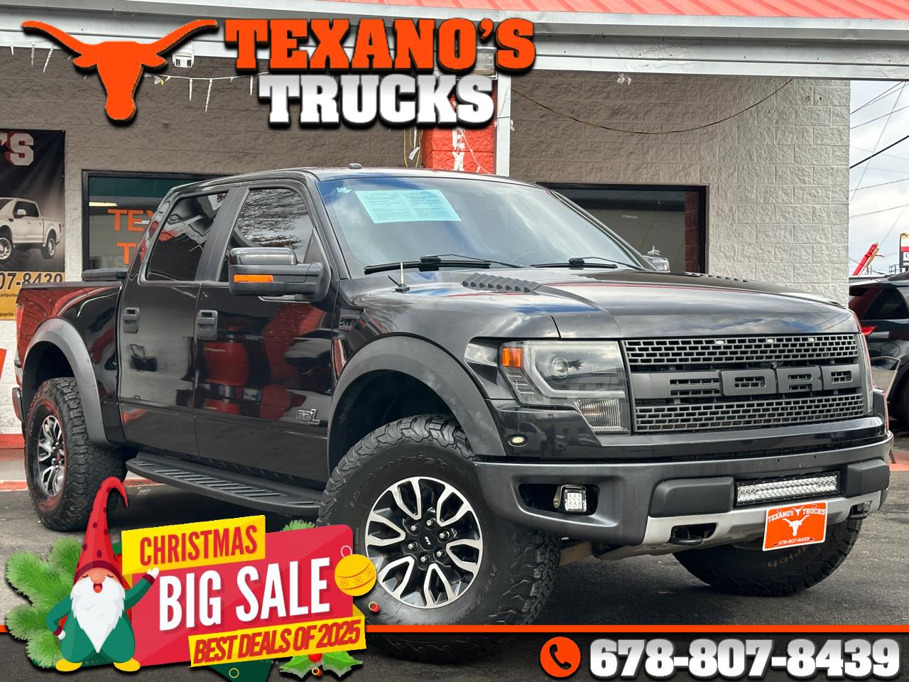 2014 Ford F-150 4WD SuperCrew 145" SVT Raptor