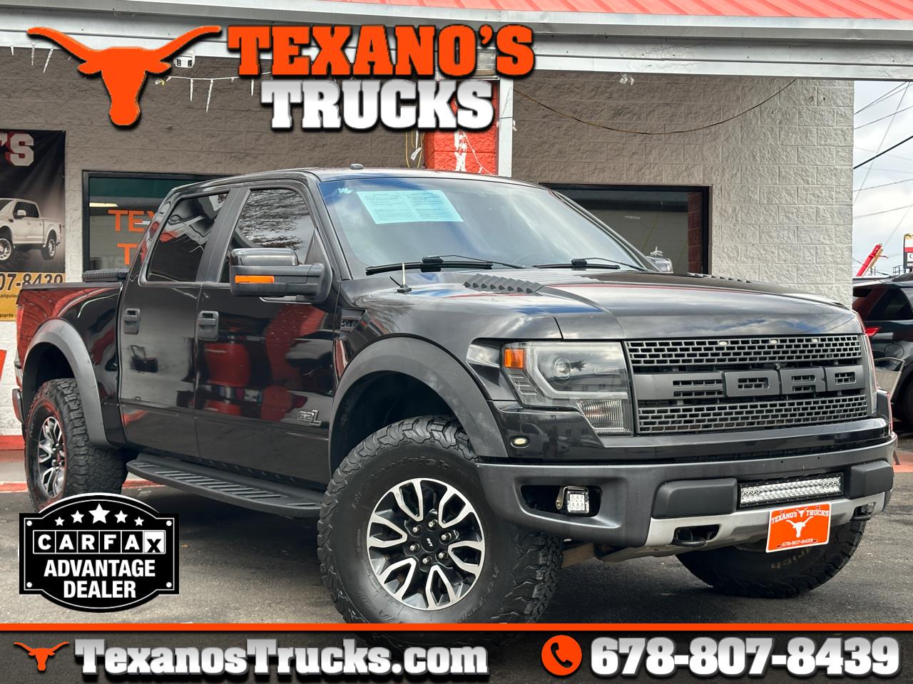 2014 Ford F-150 4WD SuperCrew 145" SVT Raptor