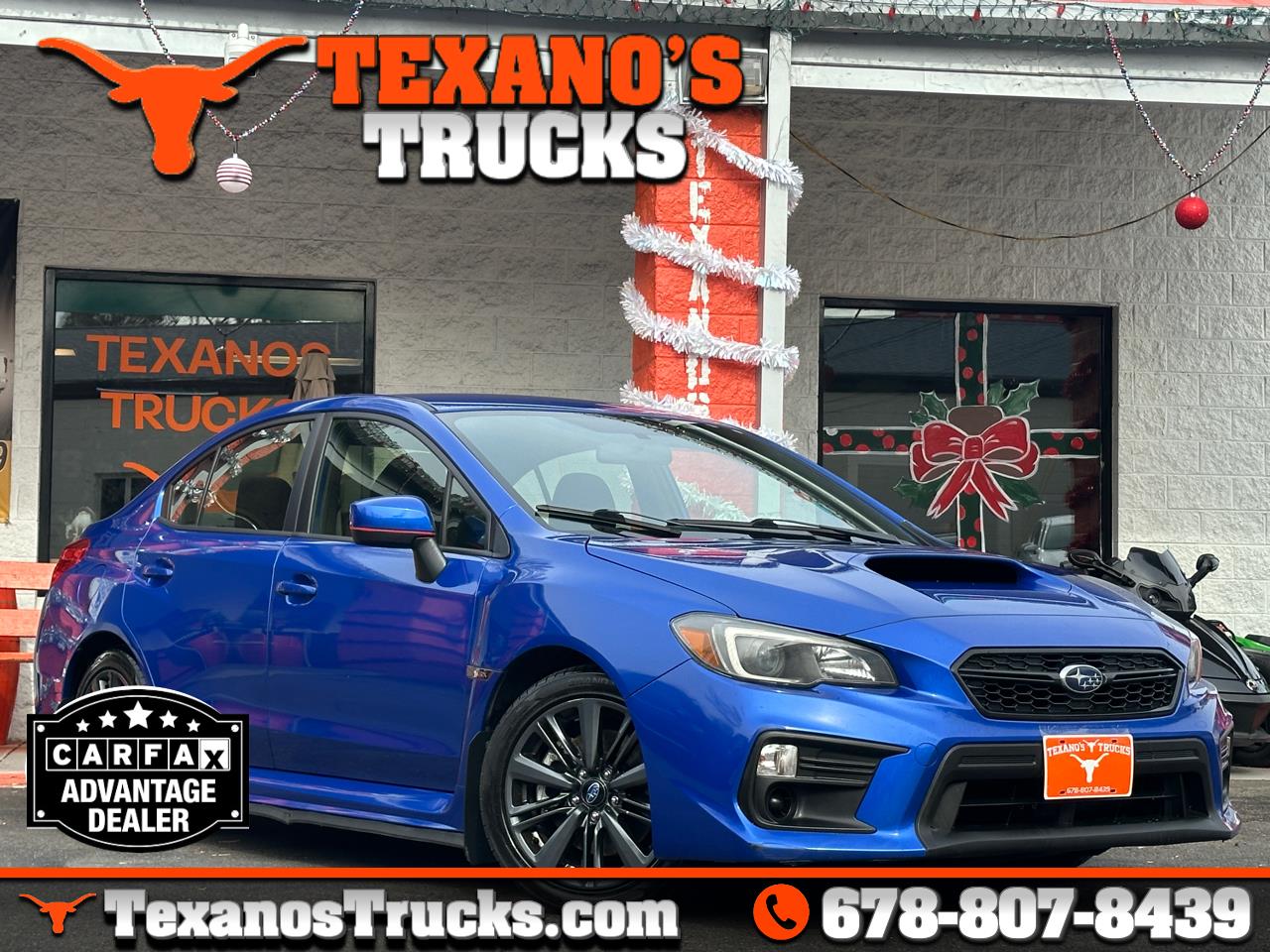 2018 Subaru WRX Manual