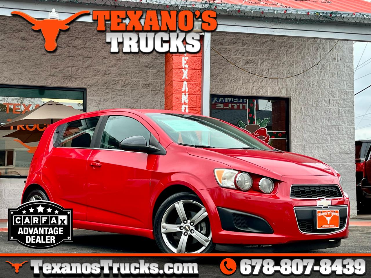 Chevrolet Sonic 5dr HB Auto RS 2013