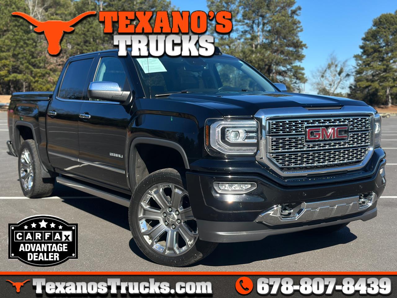 GMC Sierra 1500 4WD Crew Cab 143.5" Denali 2018