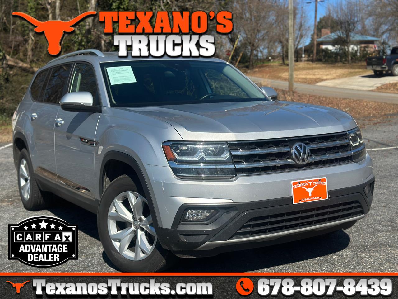 Volkswagen Atlas 3.6L V6 SE w/Technology 4MOTION 2019