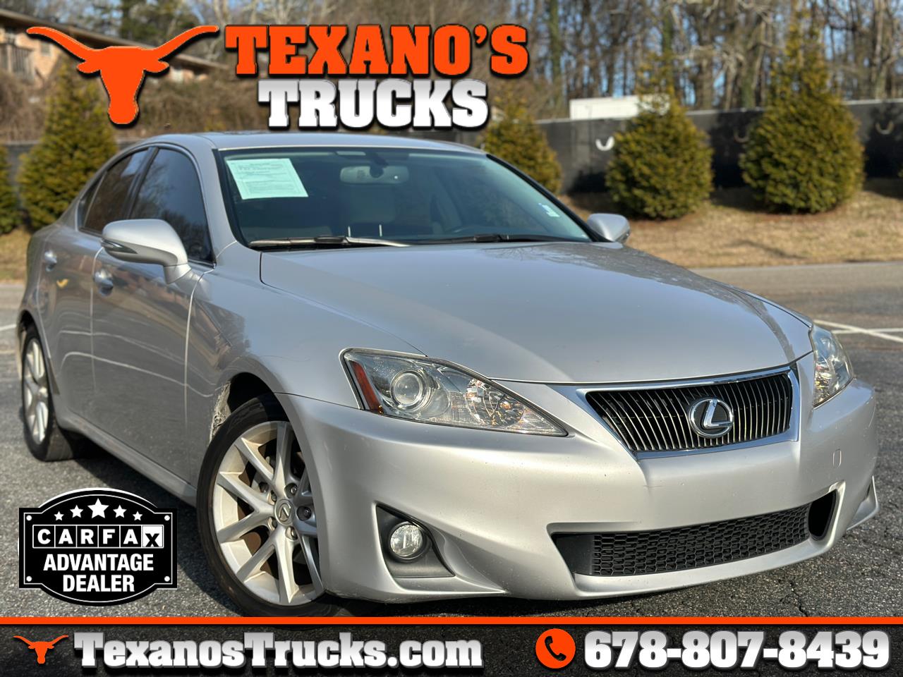 2013 Lexus IS 250 4dr Sport Sdn Auto RWD