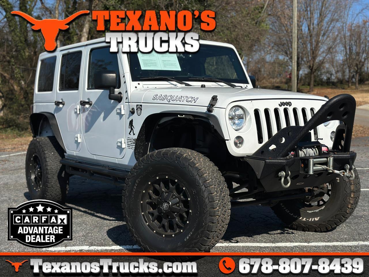 Jeep Wrangler Unlimited 4WD 4dr Sahara 2015